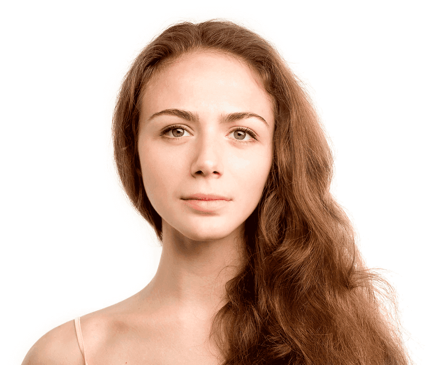 Portrait of a girl symbolizing genetic ancestry